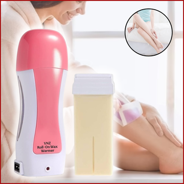 3-in-1 Roll-On Wax Kit – Professional Hair Removal System for Smooth Skin